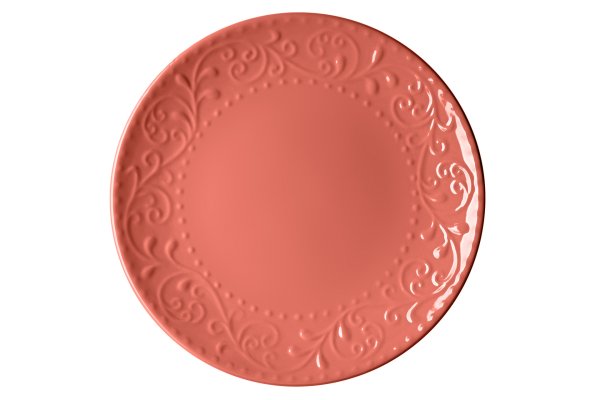 Тарілка обідня Ardesto Olbia, 26 см, Deep orange