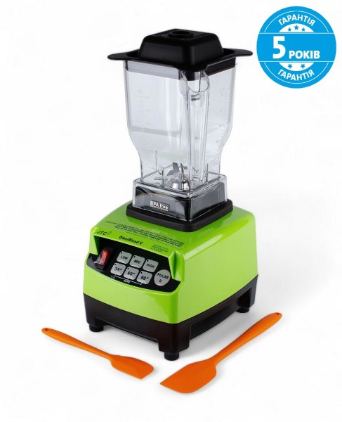 Высокомощный профессиональный блендер JTC OmniBlend V TM-800B 1,5 л зелёный
