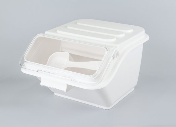 Контейнер для сыпучих ингредиентов штабелируемый белый 8 л