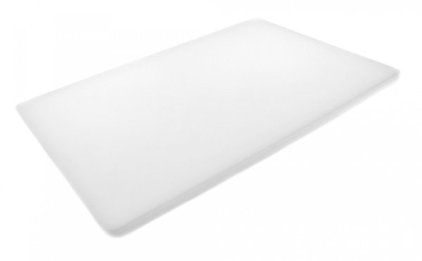 Доска разделочная двусторонняя LDPE 600×400×20 мм белая