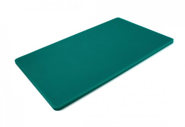 Доска разделочная двусторонняя LDPE 500×300×12 мм зелёная