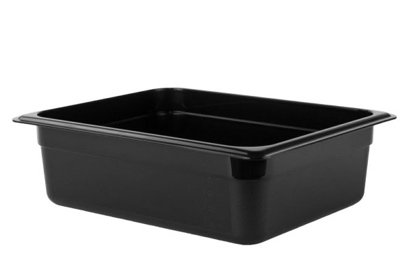 Гастроемкость из полипропилена 1/2 100 мм 5 л черная