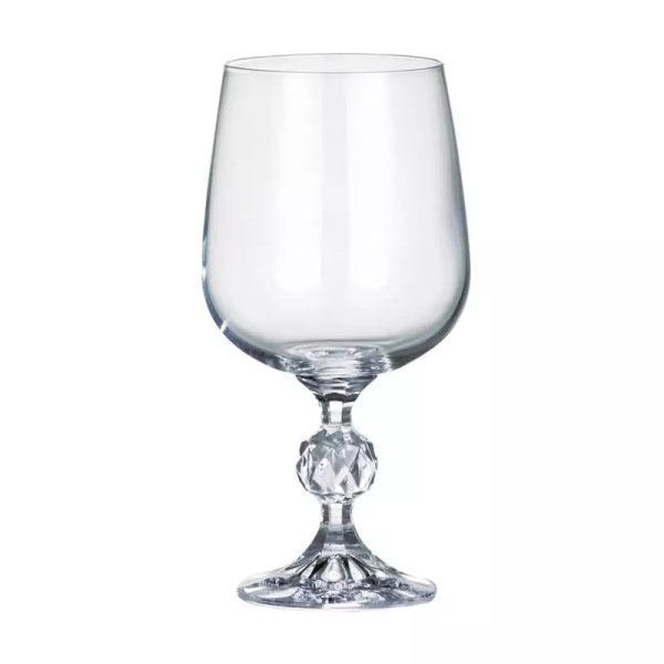 Кришталеві келихи для вина Bohemia Sterna (Klaudie) 340 мл/ 6 шт