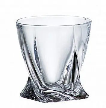 Склянки для віскі Bohemia  Quadro 340мл 6шт 