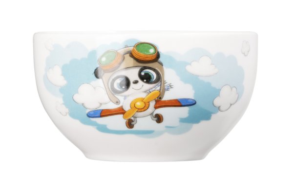 Набір дитячого посуду Ardesto Panda pilot 3 пр., порцеляна