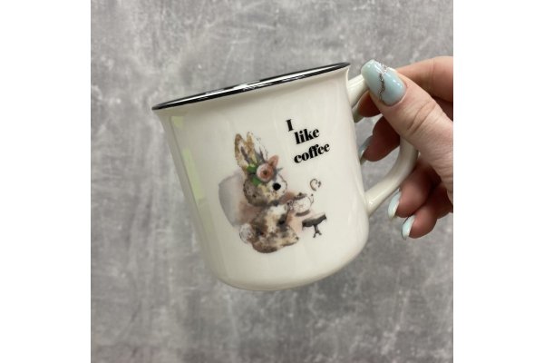 Чашка Ardesto Bunny, 320 мл, порцеляна