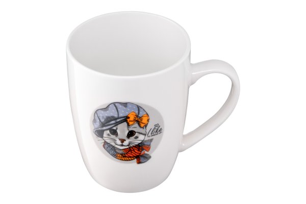 Чашка Ardesto Lovely cat, 320 мл, порцеляна