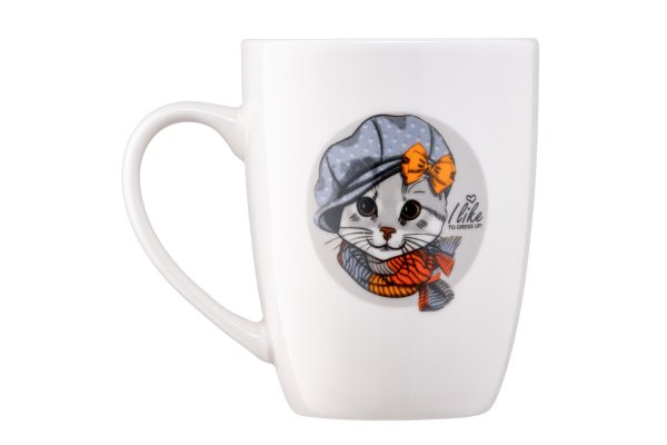 Чашка Ardesto Lovely cat, 320 мл, порцеляна