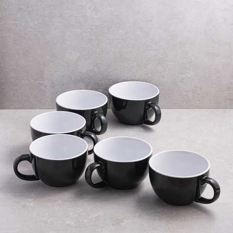 Чашка Ardesto Merino, 480 мл, сіра, кераміка