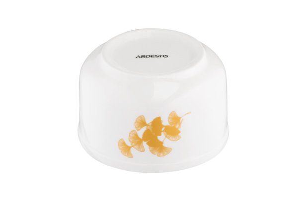 Салатник з кришкою Ardesto Sunny day, 10 см, порцеляна