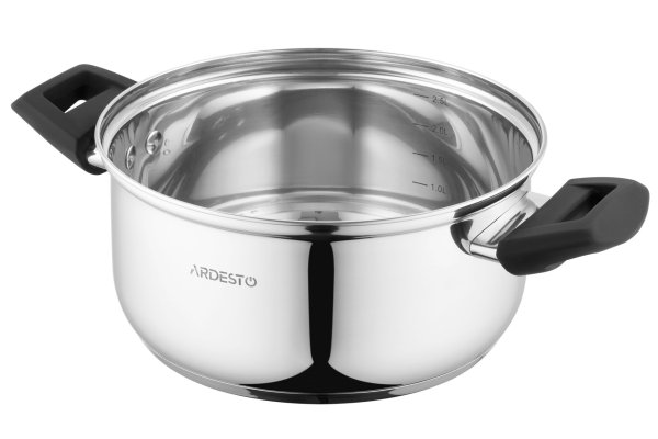 Набір посуду Ardesto Gemini Piemonte 7 пред., нержавіюча сталь