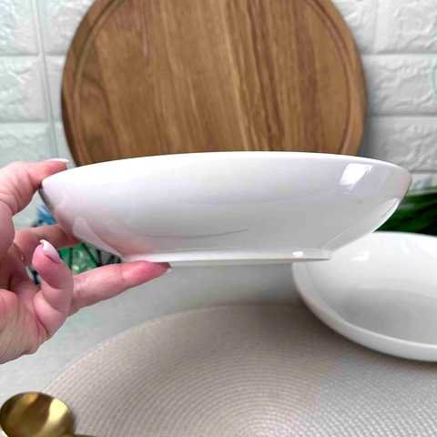 Тарілка глибока Ardesto Imola, 25.5 см, порцеляна