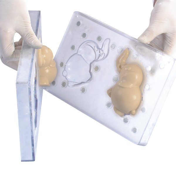 20-C1006ВП Форма для шоколаду "слоненя" 128 гр