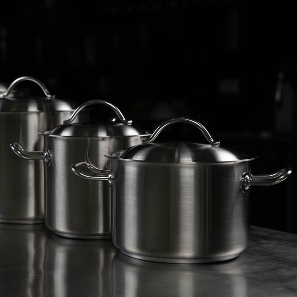 291320ВП Крышка н/ж, диам. 20 см