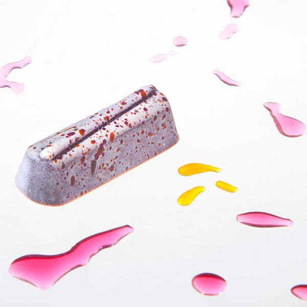 1784 CW Форма для шоколаду "Плітка з лінією" 48х16,5х13,5 мм