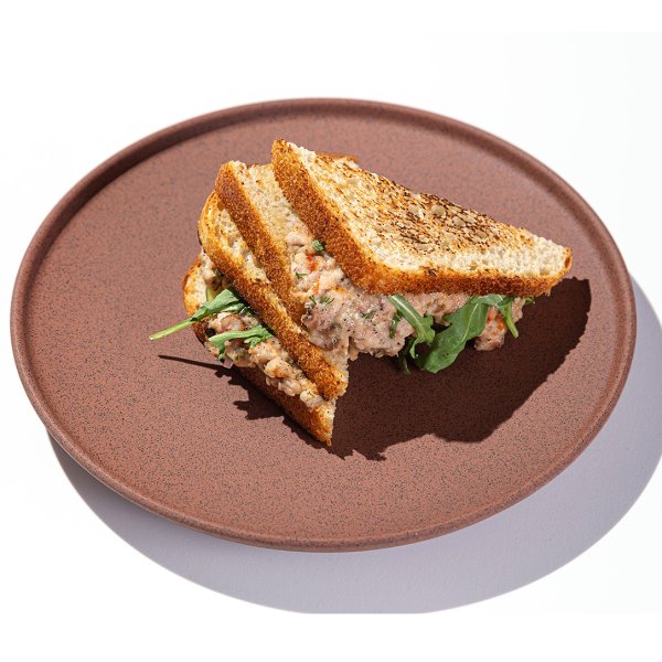 B1Q2124 Тарілка d 24 см, колір червоний, серія "Granit" (без глазування)