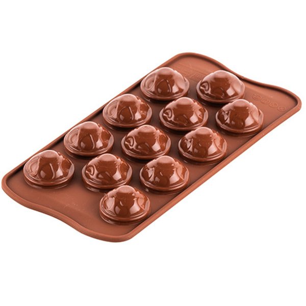 SCG055 Форма силіконова "черепи" 10 мл x12 шт.