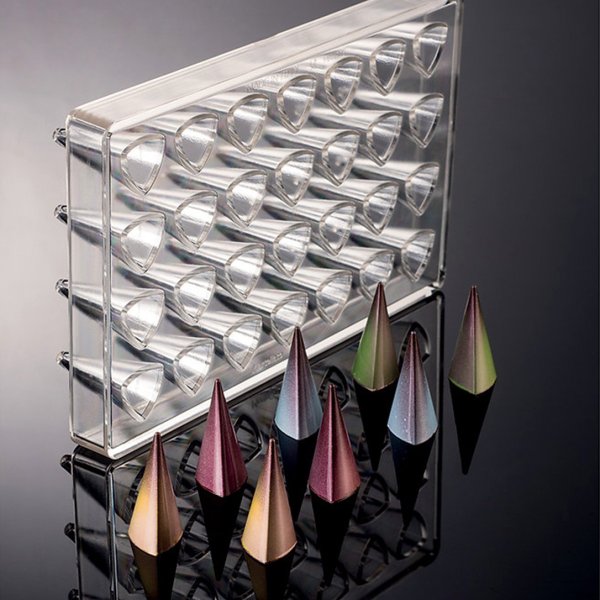 MA4005 Форма для шоколаду Піраміда 25x26 h55 mm