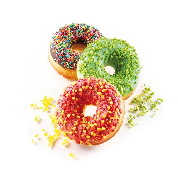 Mini Donuts Форма силіконова d 45-15 mm, h 18 mm