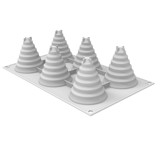 SAPIN MAGIQUE Силіконова форма Ø 67 h 74 мм, 6x85 мл