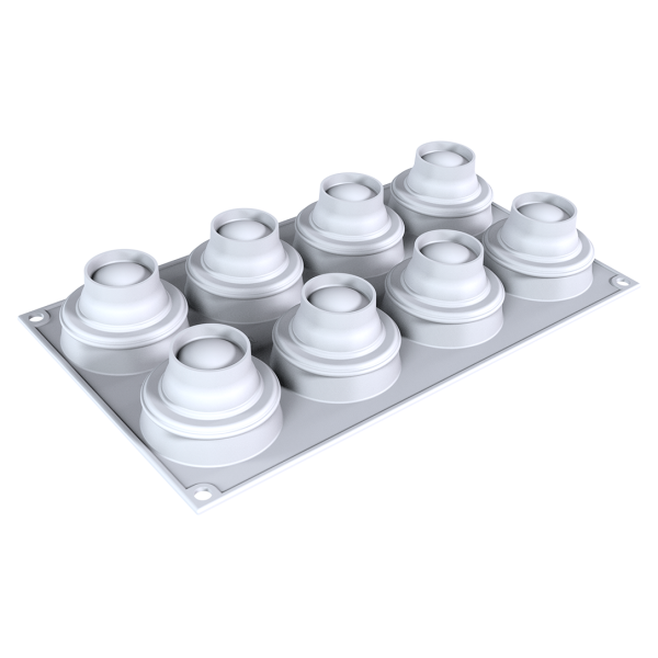 Daisy 60 Форма силіконова "ромашка" Ø 58 мм h 41 мм + каттер