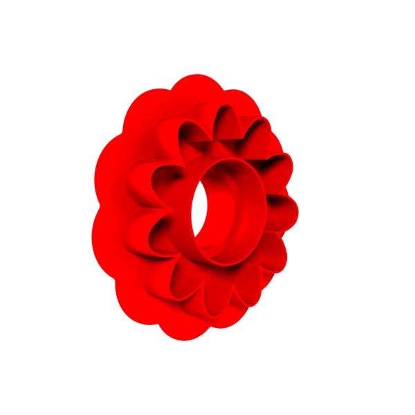 Daisy 60 Форма силіконова "ромашка" Ø 58 мм h 41 мм + каттер