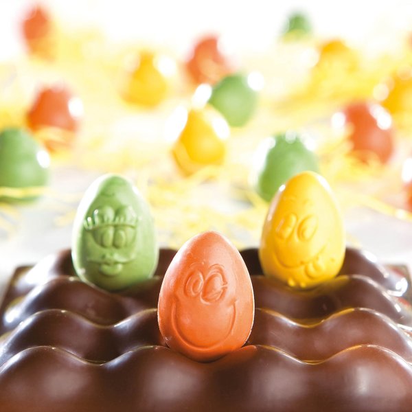 1580 CW Форма для шоколаду "Яйце" 33x23x12 мм