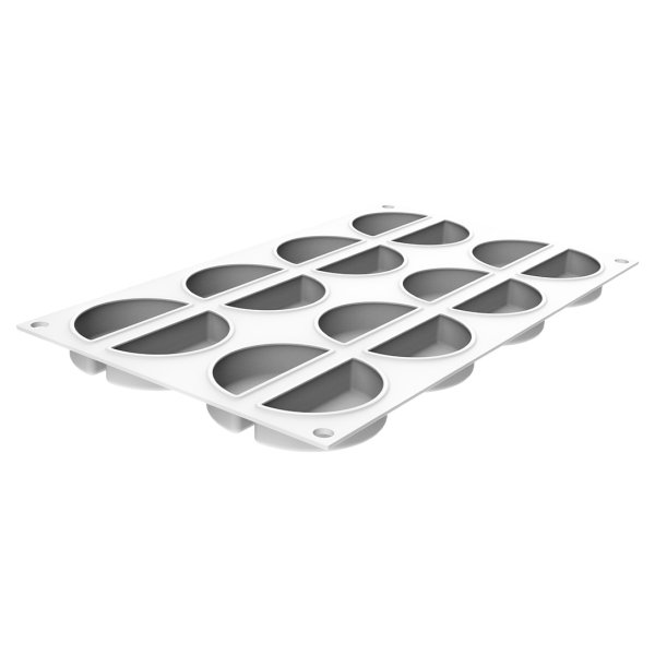 RAINBOW 26 Форма силіконова "райдуга мала"  65x16 h32,5 мм (16x26 мл)+каттер