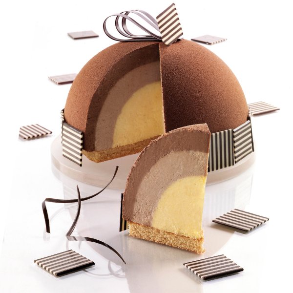 ZUC135/1 Форма силіконова Zuccotto d 135 мм, h 67,5 мм