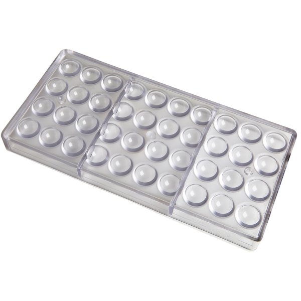 1495 CW Форма для шоколаду "Сфера" Ø20 мм, 2x2,5 г, 40 шт.