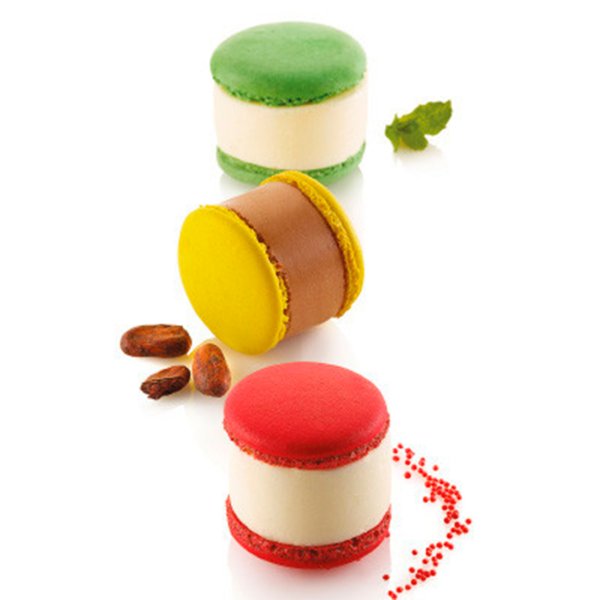 MULTIFLEX 40/10 Форми силіконова для тістечок Ø 45 h 25 mm, 70 шт