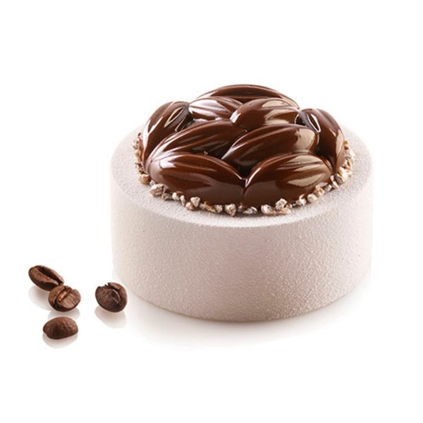 COCOA 35 Форма силіконова "какао боби" Ø61 h 21 (35 мл x 8)