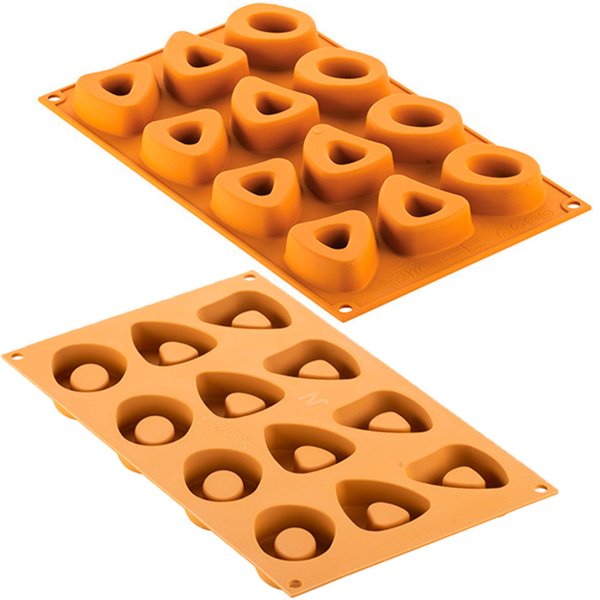 MILANESE 25 Форма силіконова 50/45/51,5x52,5/57/52 h 18,5 мм (12х25 мл)