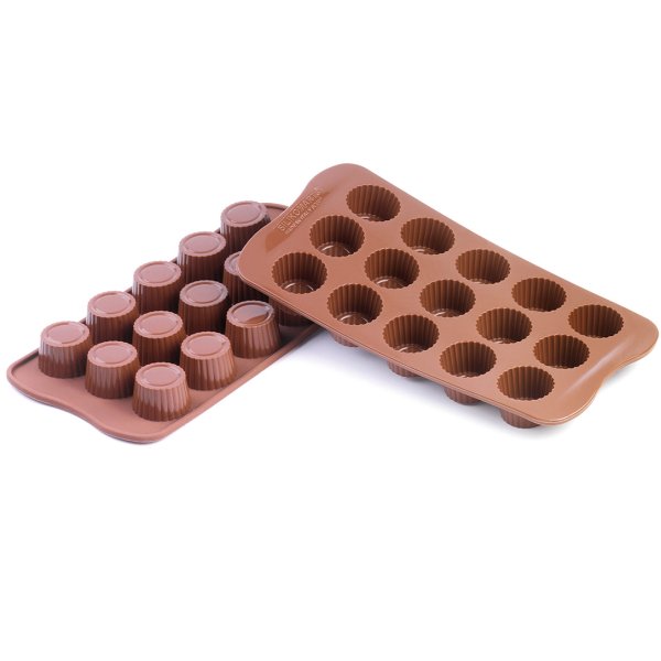 SCG07 Форма силіконова для шоколаду "праліне" 30х18,5 мм