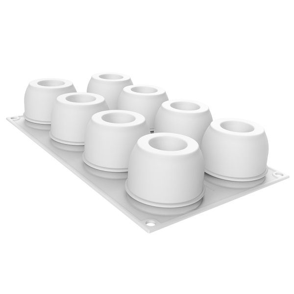 SECRET 110 Форма силіконова Ø62 h49 мм (8x110 мл)