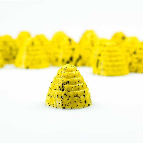 1927 CW Форма для шоколаду "Вулик" 31x31x25,5 мм, 3х7 шт., 13 г