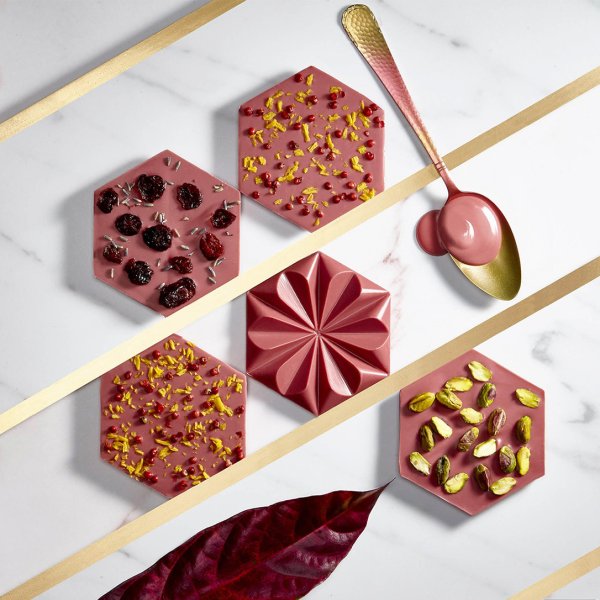 1906 CW Форма для шоколаду "Руби" 103,5x89,5х13,5 мм, 1x2 шт. x 56 г