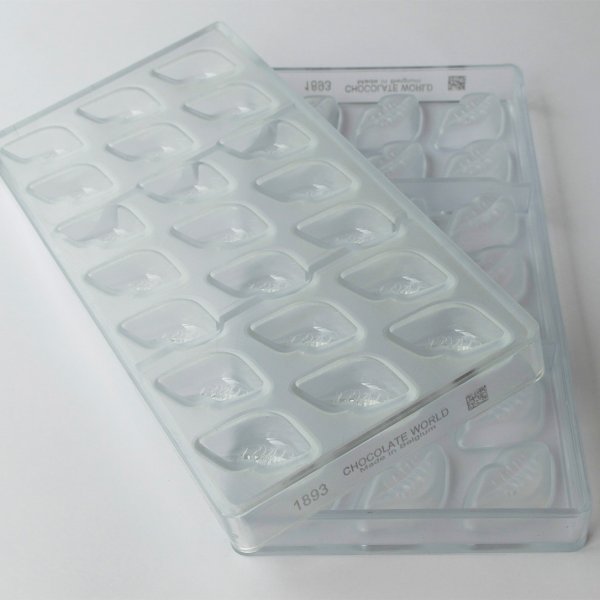 1893 CW Форма для шоколаду "Губи" 43x23,5x13,5 мм, 21 шт. x 8,5 г