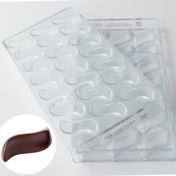 1848 CW Форма для шоколаду "Хвиля" 50х25х15 мм