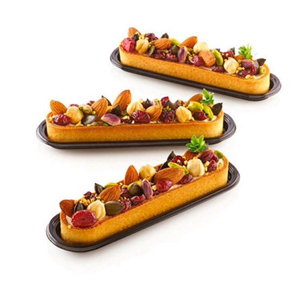 TARTE RING OBLONG 146x35 H20 MM Набор форм из пластика