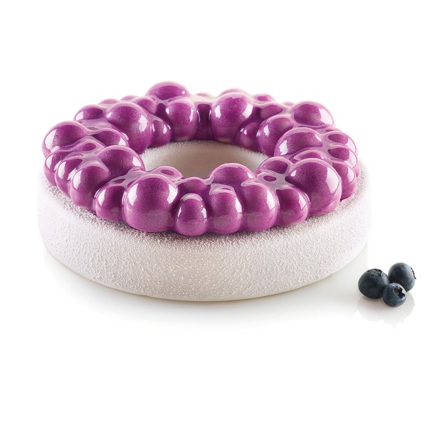 KIT BUBBLE CROWN Набір силіконових форм 3 шт. 210x245xh60 мм, Ø180 мм