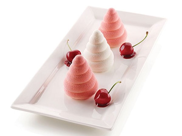 SOFFICE INCANTO Форма силіконова "серпантин" 180 x336 h70 мм, Ø60 мм (6х100 мл)