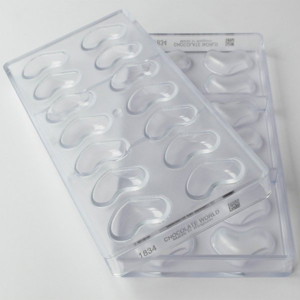 1834 CW Форма для шоколаду "Хізаші Онобаяші" 43,50x27,50x13,50 мм, 14 шт.