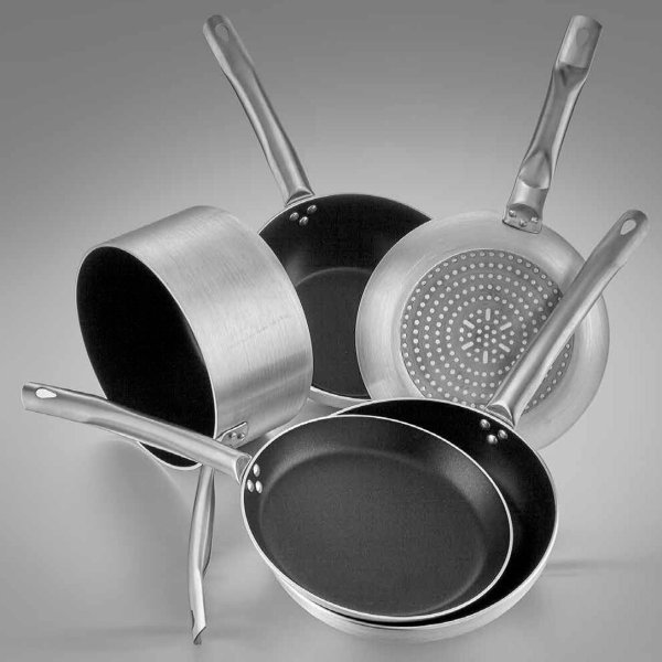 281132 Сковорода алюмінієва з антипригарним покриттям 32х4,6 см, серія "ALUMA INDUCTION"