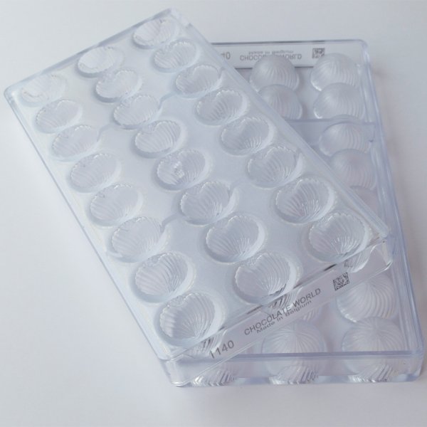 1140 CW Форма для шоколаду "Хвиля" 29x19 мм, 24 шт. x 10 г