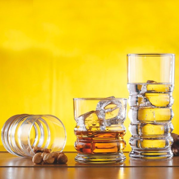 93805 Склянка низька 240 мл серія "TWIST "