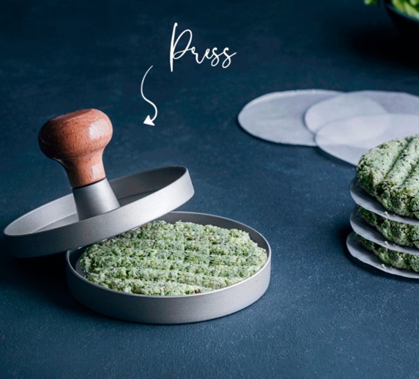 60258 Прес для гамбургерів алюм. d-11,5 см