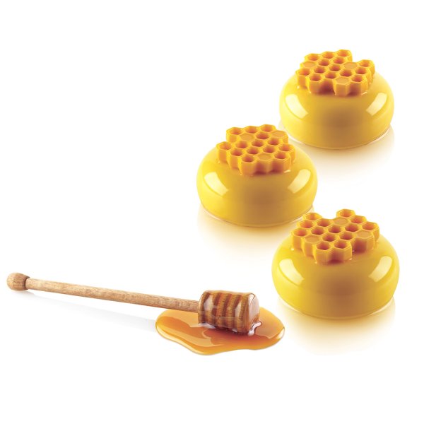 MIEL 8 Форма силіконова "мед" Ø45 h8 мм (15x8мл= 180 мл)