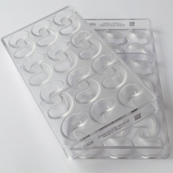 1904 CW Форма для шоколаду "Кома" 42x31х16 мм, 21 шт. x 8 г