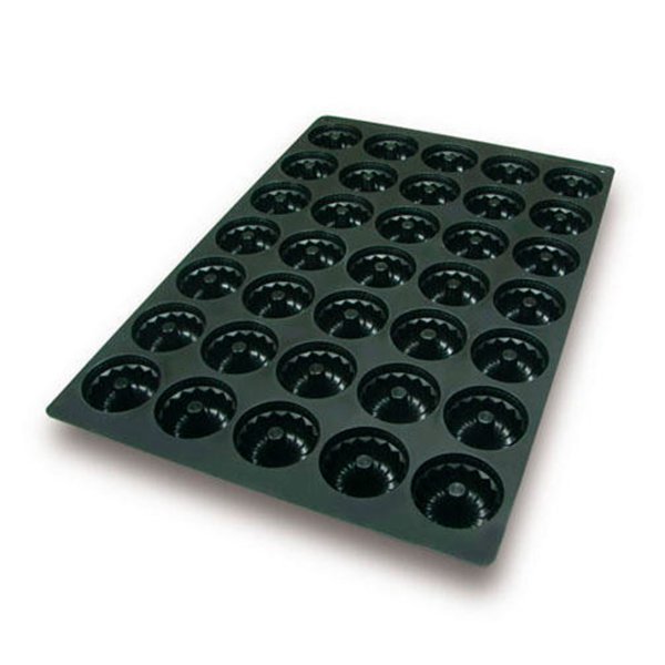 SQ011/YL Форма силіконова 600x400 мм, "кекси" d 72 мм, h 35 мм